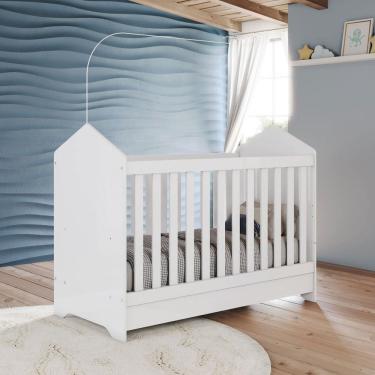 Imagem de Berço Vanila 3 em 1 Branco - Henn