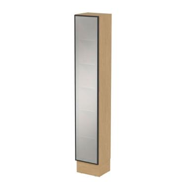 Imagem de Cristaleira 1 Porta Reflecta 35cm Nara Cabecasa Madeiramadeira Avena