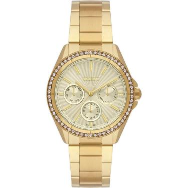 Imagem de Relógio Orient Feminino Ref: Fgssm098 C1kx Multifunção Dourado