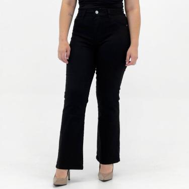 Imagem de Calça Young Style Petit Flare em Sarja Feminina-Feminino