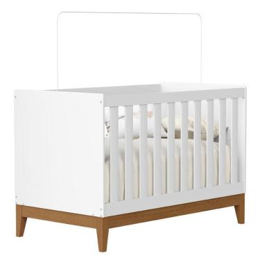 Imagem de Berço Americano Flip Branco Acetinado - Reller