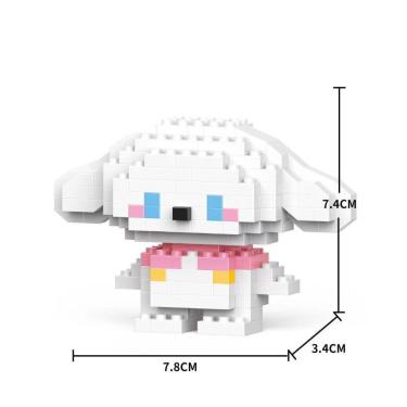 Imagem de Blocos de Montar Infantis W2601-13 Brinquedo Educativo em Plástico ABS Ecológico com Acabamento Suave MOC OEM