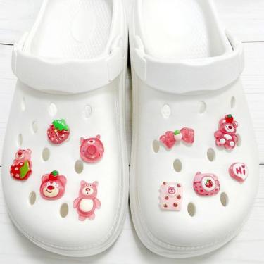 Imagem de Kit 10 Pins Enfeites para Babuche Menina Variados - - Genérico, Morang