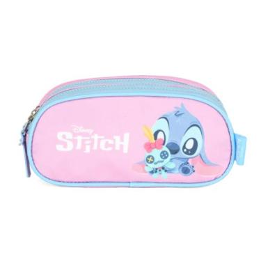 Imagem de Estojo Triplo Stitch Rosa ET50045SC Luxcel Lançamento 2026