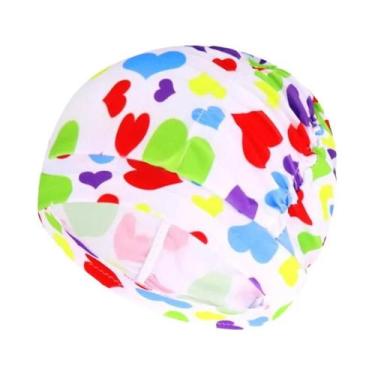 Imagem de Touca De Natação Unissex Para Cabelos Longos, Elástica E Esticável, Em