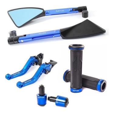 Imagem de Manopla Peso Retrovisor Manete Xt 660r Xt 225 Dt 200 Tdm 225 - Stark R