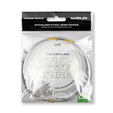 Imagem de Cabo de Aço Color Nickel 25lb 5m - Maruri-Unissex