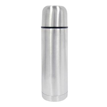 Imagem de Garrafa Térmica INOX 750ml Parede Dupla Bebida Quente e Fria - Kadê