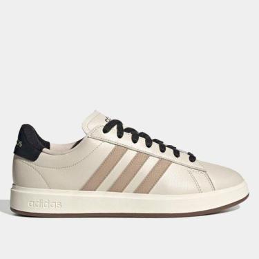 Imagem de Tênis Adidas Grand Court 2.0 Masculino, Bege, 39