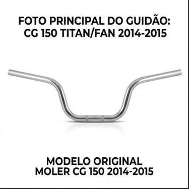 Imagem de Guidão CG 150 Titan Fan 2014 a 2015 Pro Tork Light Modelo Original Cro