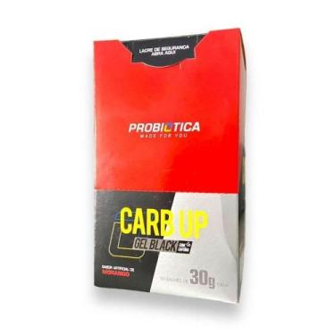Imagem de Carb Up Black Gel (300g) Caixa 10 Unidades - Sabor: Morango - PROBIÓTI