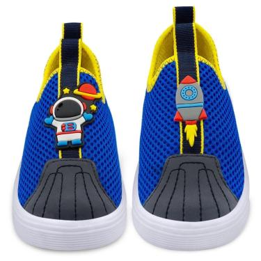 Imagem de Tênis Menino Esportivo Infantil Astronauta Calce Fácil Mz Shoes Tamanho:26/27;Cor:;Gêne...