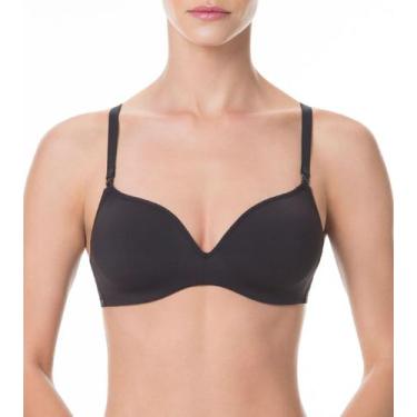 Imagem de Sutiã Sem Aro Lift Liz Lingerie - Ref. 51257, Preto, 46B