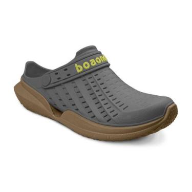 Imagem de Sandália Babuche Masculina Flow Comfortech Boa Onda 2140, Grafite, Cre