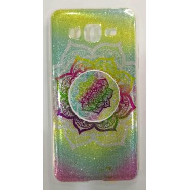 Imagem de Capa Capinha para sumsung Galaxy j2 prime g530 C/ Suporte Dedos colori