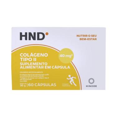 Imagem de Suplemento Alimentar Colágeno Tipo II HND 60 Cápsulas - Bem Estar e Sa