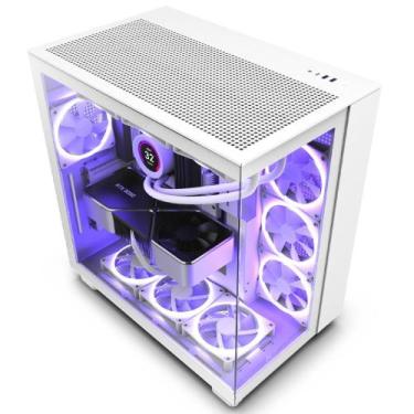 Imagem de Gabinete Gamer NZXT H9 Flow - Lateral e Frontal em Vidro Temperado - 4