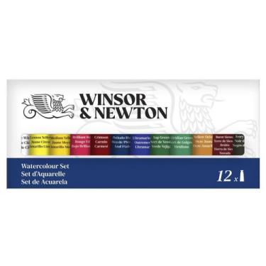 Imagem de Tinta Aquarela Winsor & Newton Discover 10ml c/ 12 Cores