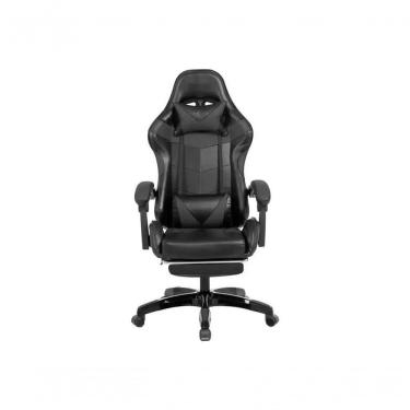 Imagem de Cadeira Gamer JX-1039BL Prizi Encosto Alto Ergonômico Ajuste de Altura Reclinável Preto