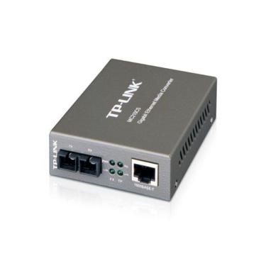 Imagem de Conversor de Midia Gigabit MC210CS Conversao Ethernet Cobre Fibra Monomodo Alcance 20 Km TP-Link