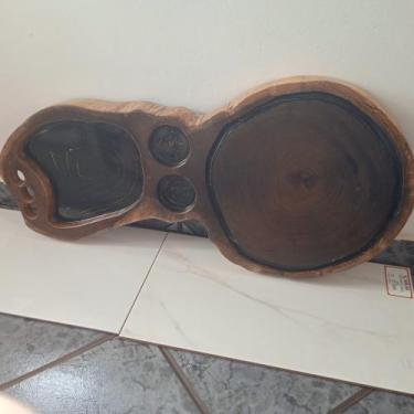 Imagem de Tábua de carne rústica de ipê - Ipê 
