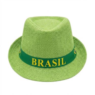 Imagem de 6UN Chapéu Brasil Verde Copa 2026 Torcedor Festa Adulto