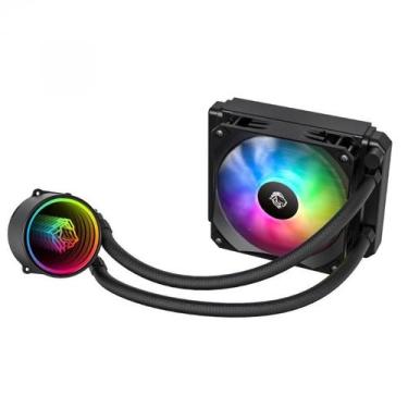 Imagem de Water Cooler Hayom Rainbow 120mm 2500RPM 12V Hidráulico Preto - FC1314