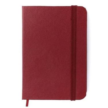 Imagem de Caderneta Clássica Cicero sem Pauta 9x13 Vermelho Quente 160 Fls