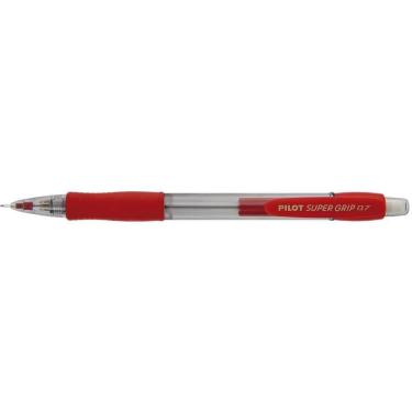 Imagem de Lapiseira Pilot Supergrip H-185 0.5MM com Grip em Borracha Caixa com 12 Unidades Vermelha