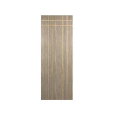 Imagem de Kit com 2 Folhas de Porta Madeira Decorada 210x90cm Espessura 3,5cm Ma