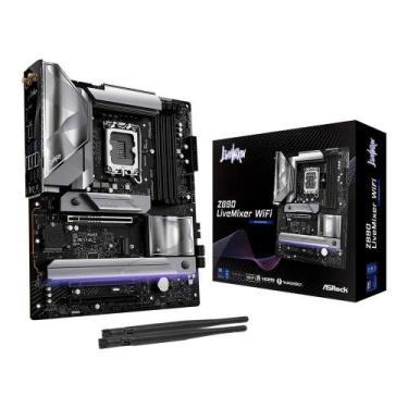 Imagem de Placa-Mãe ASRock Z890 LiveMixer, Intel, LGA 1851, ATX, WiFi, DDR5, Pre