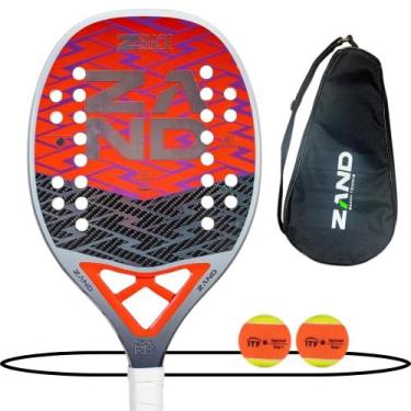 Imagem de Raquete de Beach Tennis Zand Z Blade 3K 2026, 321g - 26.2, 321g, 26, 2