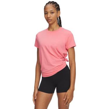 Imagem de Camiseta Sportstyle Under Armour Rival Core, Rosa, G