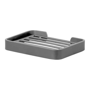 Imagem de Suporte Porta Sabonete Para Banheiro de Parede Preto Plus