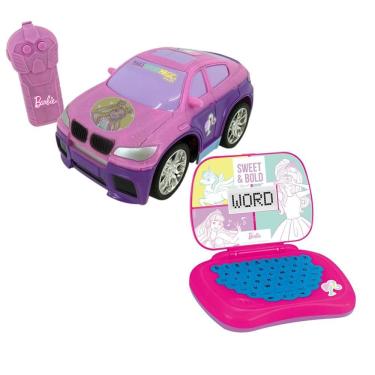 Imagem de KIT Barbie - Veiculo Style Machine + Laptop Bilíngue