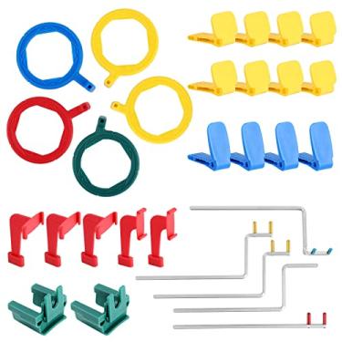 Imagem de FPS 3000 Sistema de Posicionamento de Filme de Raio-X Dental Completo, Kit de Paralelismo Dental Intra Oral Suportes de Filmes e Montagens Suportes de Posicionador Tipo XCP-DS