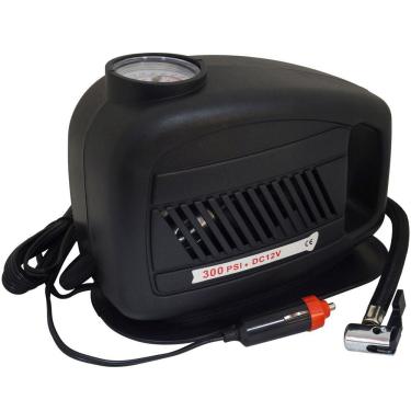 Imagem de Mini Compressor de Ar Automotivo Portátil 12V 300 Psi com 3 Adaptadores Importway IWMCA-30030