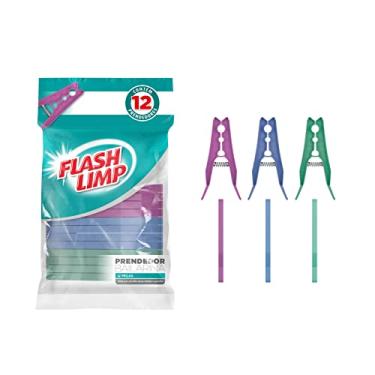 Imagem de Prendedor de roupas Bailarina 12 Peças,LAV6865, Flash Limp