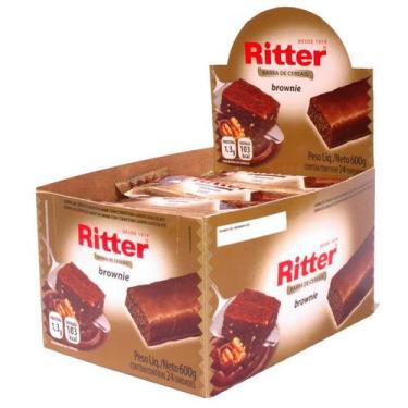 Imagem de Barra De Cereal Brownie Com 24 Unidades - Ritter