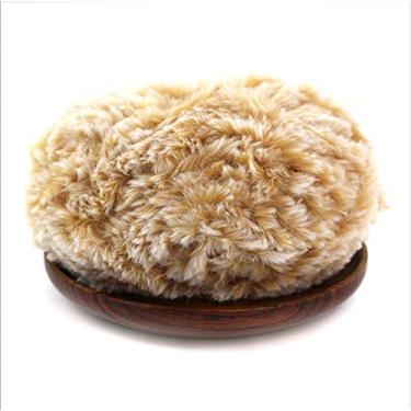 Imagem de Fio de pele de veludo sintético, 500 g, 10 bolas, super macio, grosso, fio de tricô de crochê