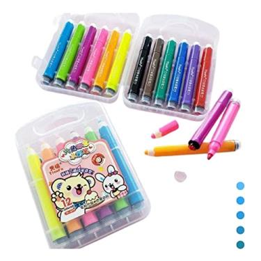 Imagem de Kaz Caneta Hidrográfica, Big, Carimbo, 12 Cores, Lavável, Criança, Ponta Grande