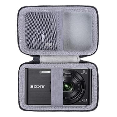Imagem de Aenllosi Estojo rígido de substituição para câmera digital Sony DSC-W800/W830/w810