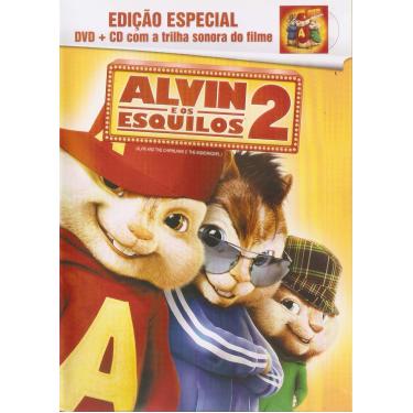 Imagem de DVD + CD ALVIN E OS ESQUILOS 2 - COM TRILHA SONORA DO FILME - EDIÇÃO ESPECIAL