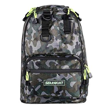 Imagem de Mochila de pesca multifuncional carretel de pesca à prova d'água Lure Tackle Bag Grande bolsa de transporte de pesca Bolsa de equipamento de pesca Armazenamento de equipamentos de pesca portátil ao ar livre