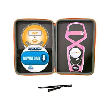 Imagem de Adipômetro Clínico Neo Prime Rosa + Estojo Luxo + Trena corporal + Lápis de marcação + Disco IMC + Software Physical Test