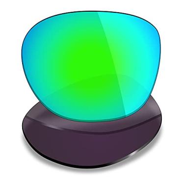 Imagem de Mryok Lentes de reposição polarizadas para Oakley Latch Asian Fit (AF) OO9349 - Verde esmeralda