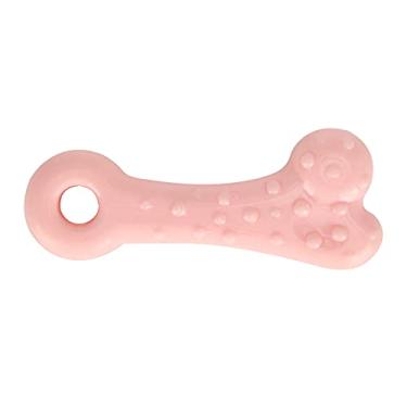Imagem de 01 Brinquedo de mastigar para cães, brinquedo de mastigar osso portátil e resistente, brinquedo interativo para cães (ossos pequenos em pó)