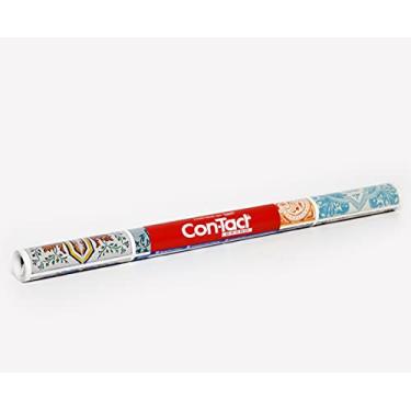 Imagem de Papel Con-Tact rolo de 45 cm x 02m LINHA DECOR estampa Azulejos, 210130C2