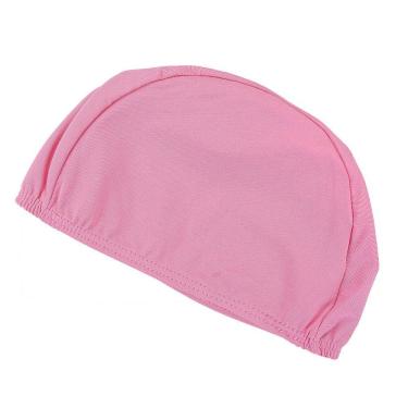Imagem de Touca Natação Bebê Proteção UV Lisa Rosa Everly