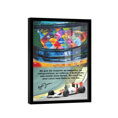Imagem de Quadro Senna -- BR ARTES